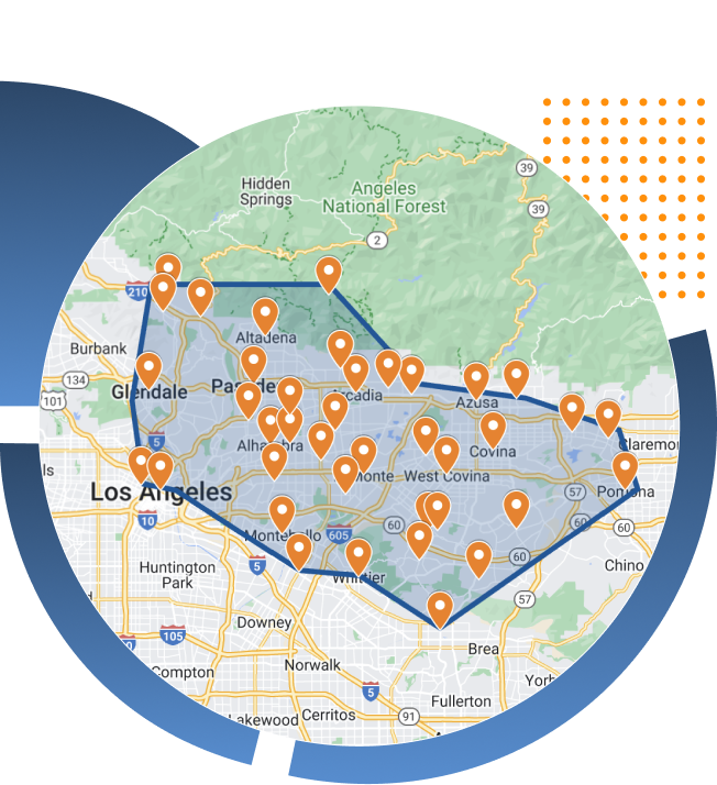 service area map